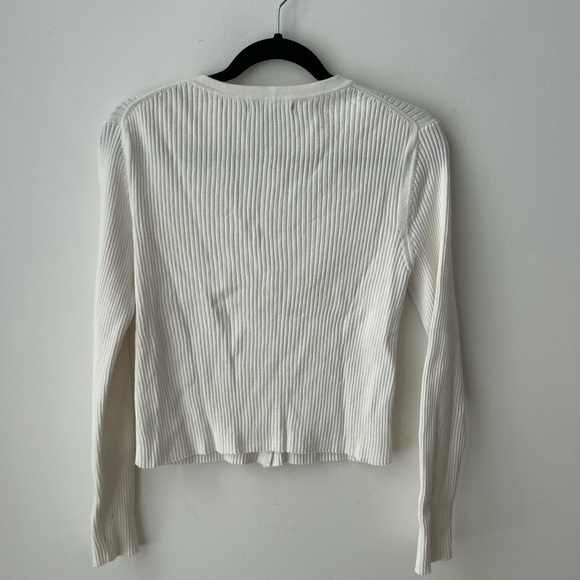Banana Republic white ribbed cotton cropped
Cardigan - Picture 10 of 12